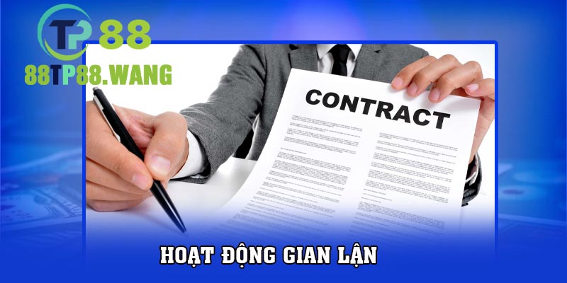 Hoạt động gian lận